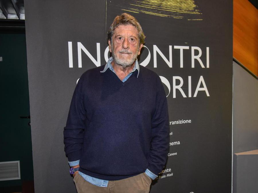 Andrea Purgatori all’evento Incontri con la Storia  promosso dalla Fondazione AEM, Milano 12 Ottobre 2020ANSA/MATTEO CORNER