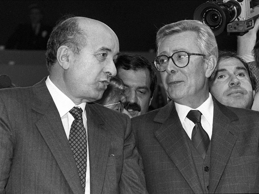 ARNALDO FORLANI E CIRIACO DE MITA