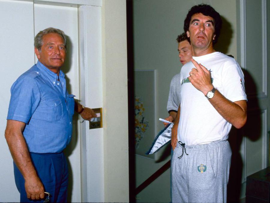  Il presidente della Juventus Giampiero Boniperti con  Dino Zoff nel  1988 (Juventus FC - Archive/Juventus FC -  Getty Images)