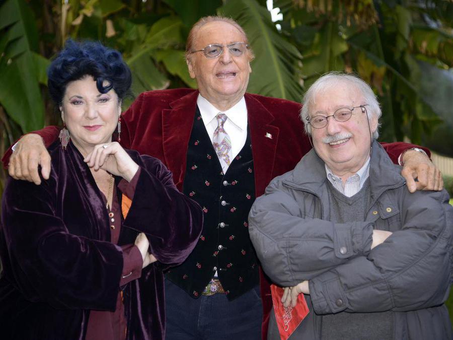 Gianni Minà con Marisa laurito  e Renzo Arbore