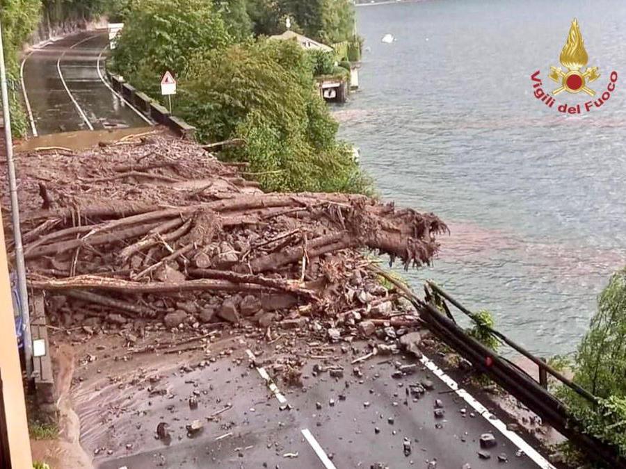 . Vigili del Fuoco/Handout via REUTERS