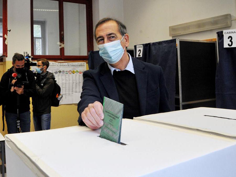 Milano, Beppe Sala.  (foto Ipp/Clemente Marmorino) 