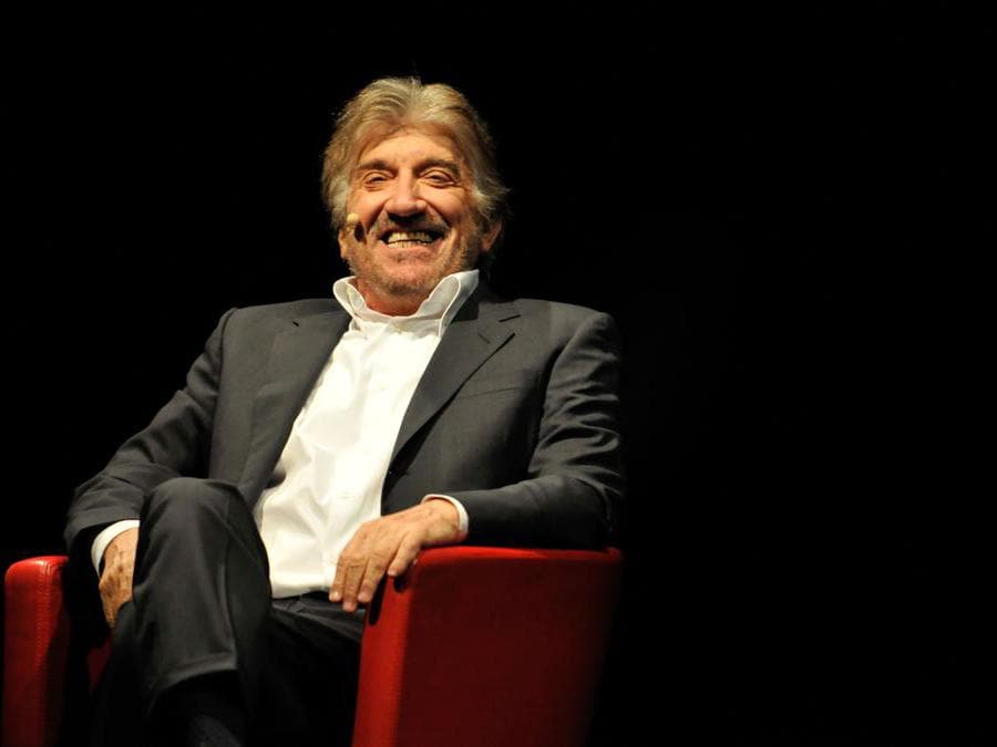 Roma 18/02/2009 Spettacolo teatrale di Gigi Proietti nella foto l'attore (Foto IPP/Cavaliere Emiliano)
