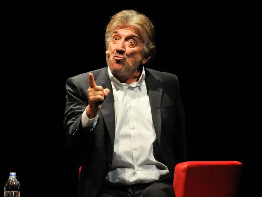 Roma 18/02/2009 Spettacolo teatrale di Gigi Proietti nella foto l'attore (Foto IPP/Cavaliere Emiliano)