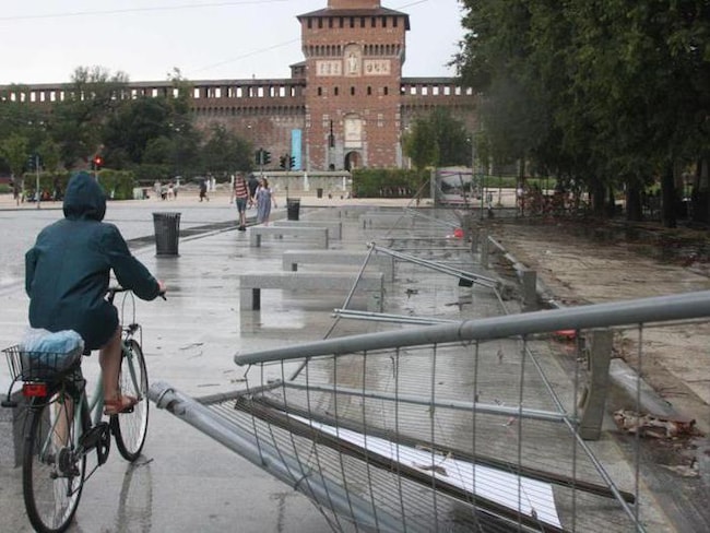 Il maltempo nel Nord Italia 