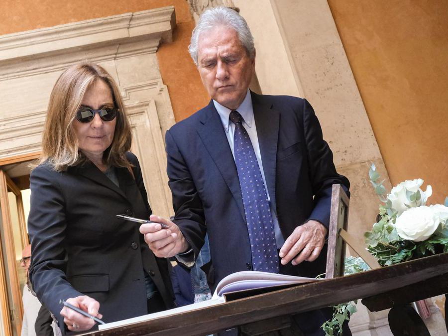 Barbara Palombelli e Francesco Rutelli