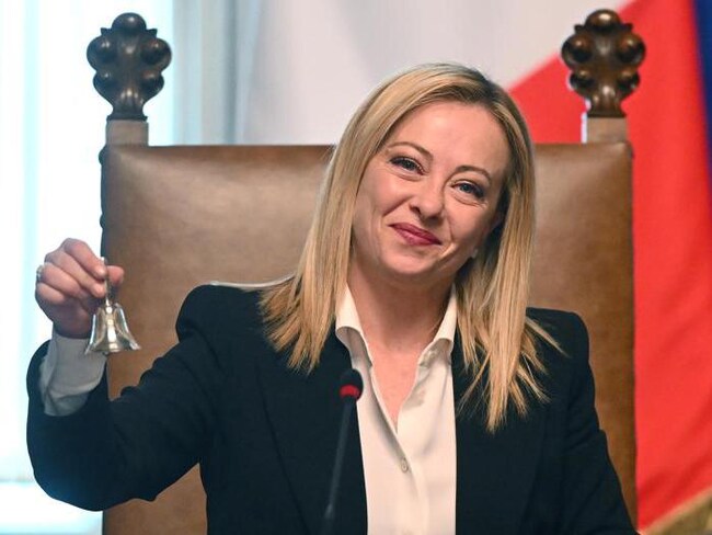 L'insediamento di Giorgia Meloni a Palazzo Chigi 