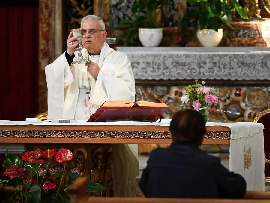 Chiesa di Santa Maria in Traspontina a Roma (Foto Vincenzo Pinto / AFP)