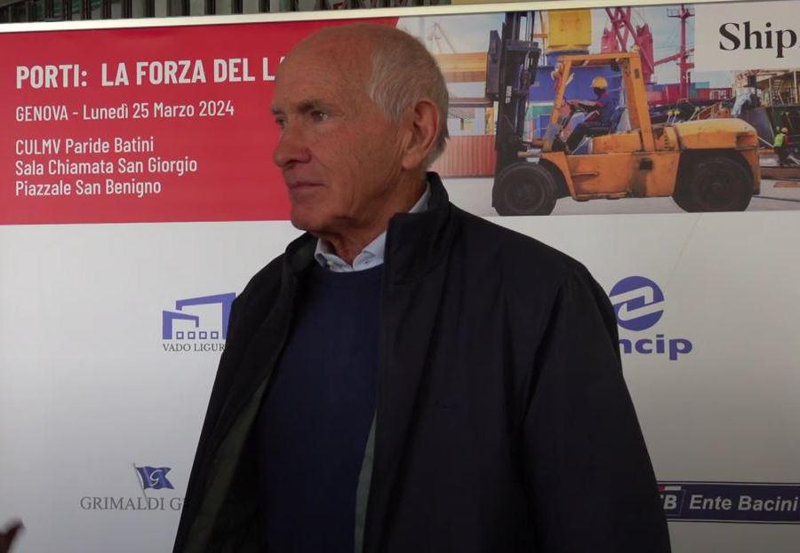 Mauro Vianello, imprenditore operante nell’ambito del Porto di Genova