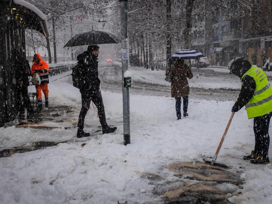 MIlano, 28 Dicembre 2020. ( Ansa / Matteo Corner)