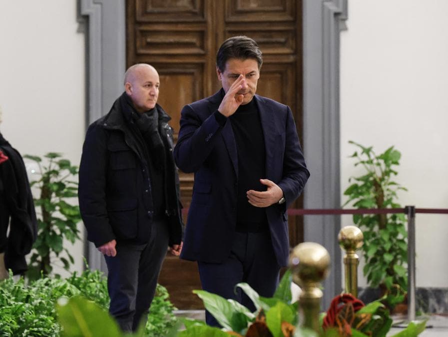 Giuseppe Conte  ANSA/GIUSEPPE LAMI