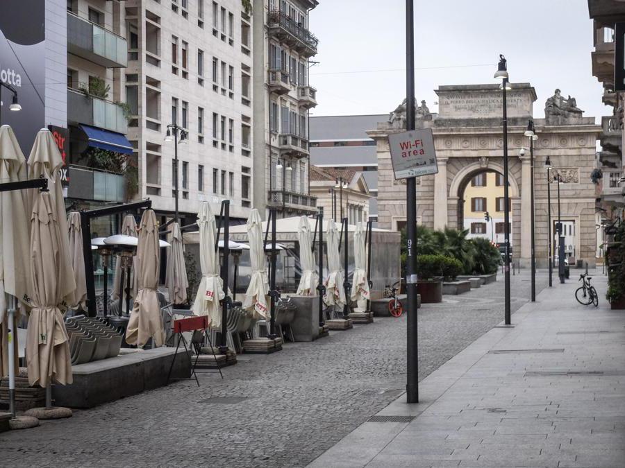 Corso Como. (Ansa / Matteo Corner)