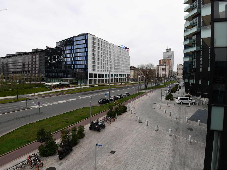 Porta Nuova.  (Photo by Miguel Medina / Afp)