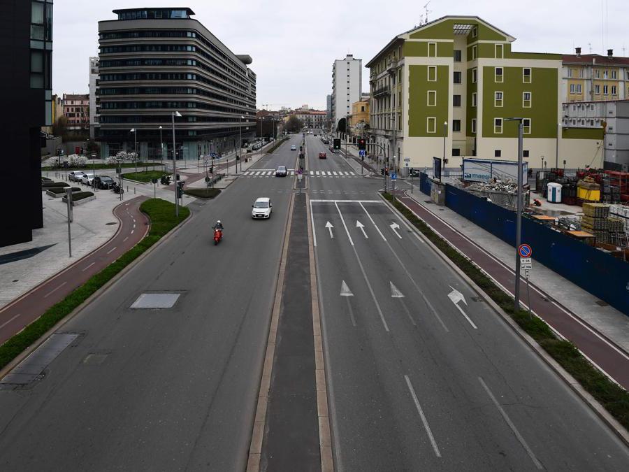 Porta Nuova.  (Photo by Miguel Medina / Afp)