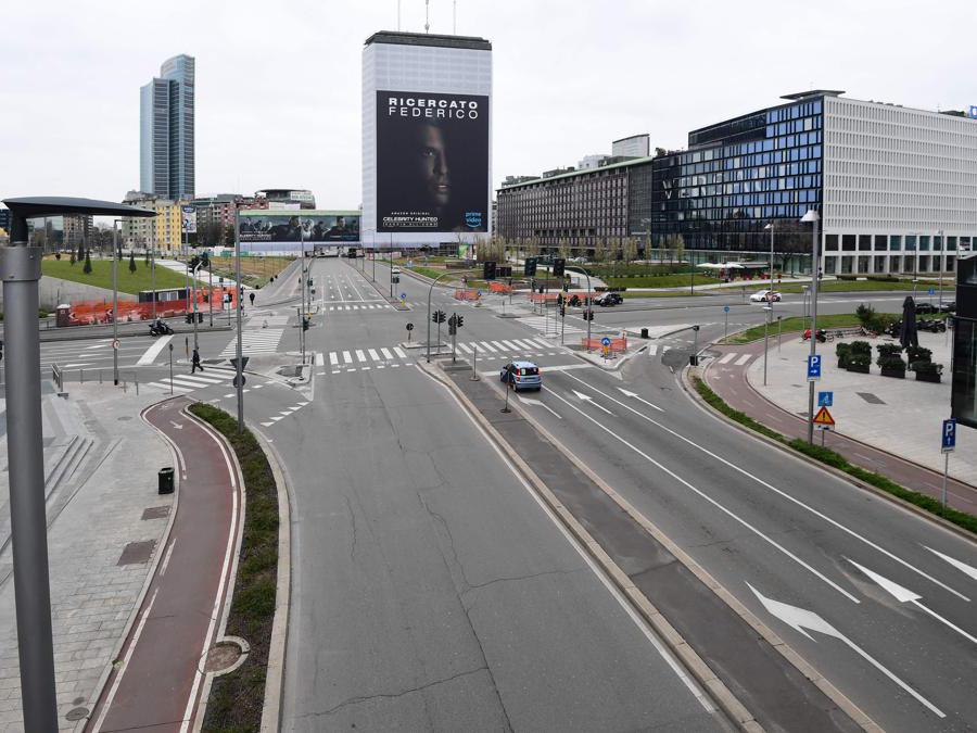 Porta Nuova.  (Photo by Miguel Medina / Afp)