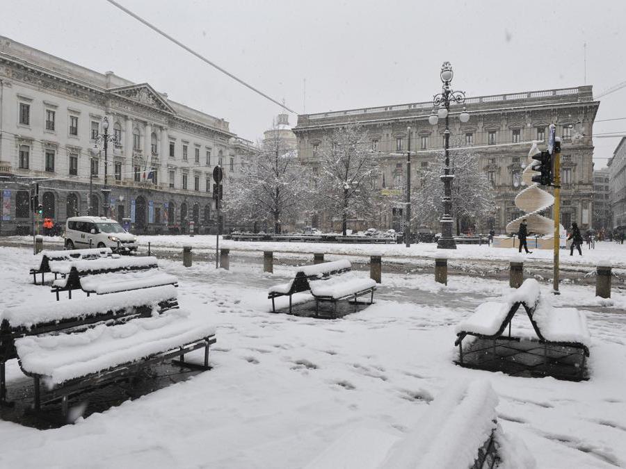 Milano, Piazza della Scala (foto IPP Clemente Marmorino) 