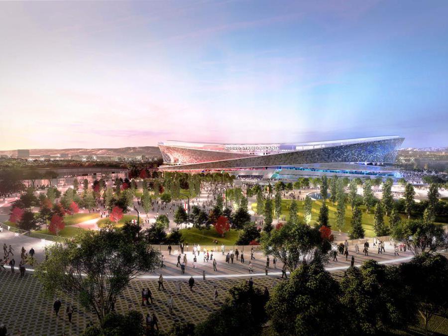 Il progetto «Due Anelli» firmato da llo studio milanese-americano Manica Architecture-Sportium