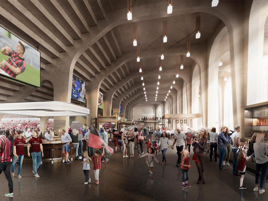 Il progetto «Cattedrale» firmato dallo studio di architettura americano Populous