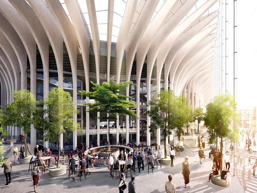 Il progetto «Cattedrale» firmato dallo studio di architettura americano Populous