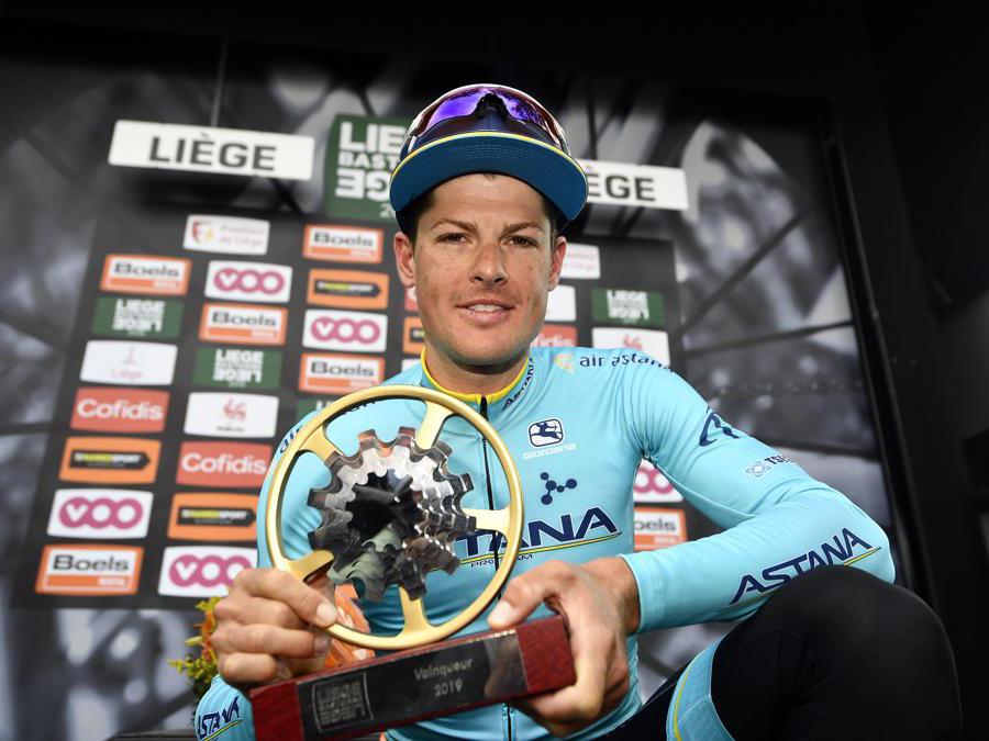 APRILE. CICLISMO. Il danese Jakob Fuglsang vince la 105esima edizione della Liegi-Bastogne-Liegi. (Afp)