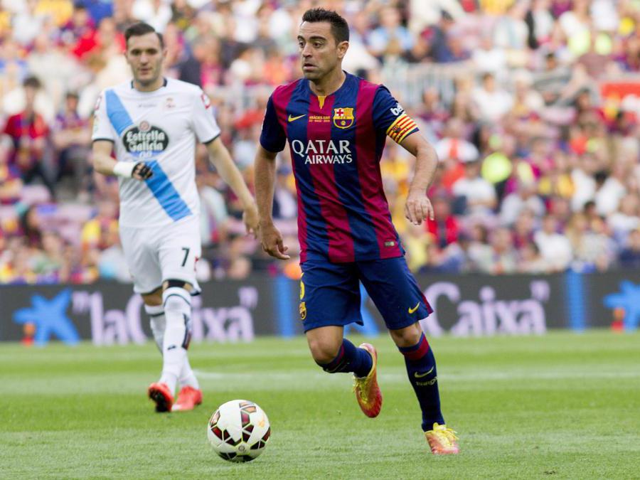 MAGGIO. CALCIO. La leggenda del Barcellona e del calcio spagnolo, Xavi Hernández, a 39 anni, si ritira dal calcio professionistico. Cresciuto nella cantera del Barcellona, con la maglia numero 6 blaugrana ha vinto otto campionati spagnoli, quattro Champions League, tre Coppe di Spagna, sei Supercoppe di Spagna, tre Supercoppe europee e tre mondiali per Club. Con la nazionale spagnola si è laureato campione del mondo nel 2010 e campione d'Europa nel 2008 e nel 2012. Dal 2015 lascia la Catalogna per concludere la carriera in Qatar. (Afp)
