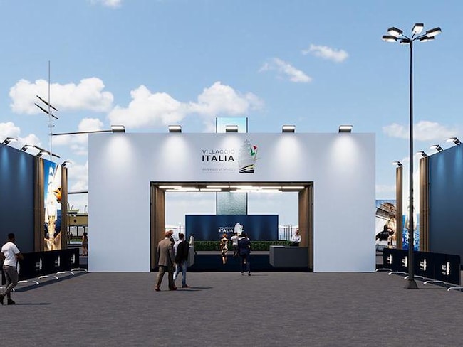 Villaggio Italia, il mini Expo che segue il viaggio della nave Vespucci