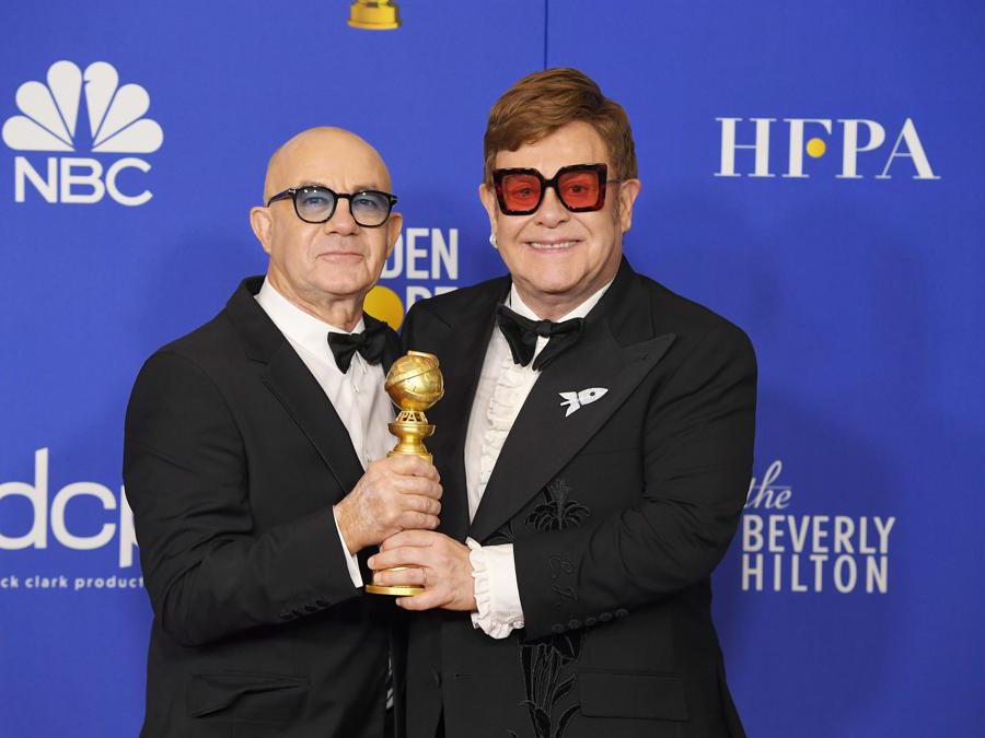 Bernie Taupin ed  Elton John Miglior canzone (Kevin Sullivan/Ipp)