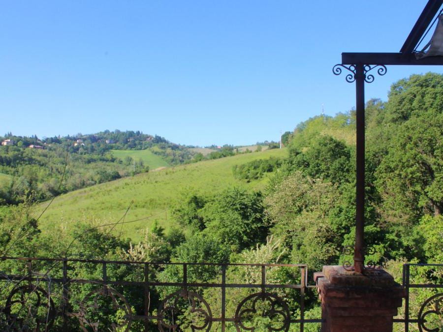 La visuale dalla Sala della Torretta di Villa Bella