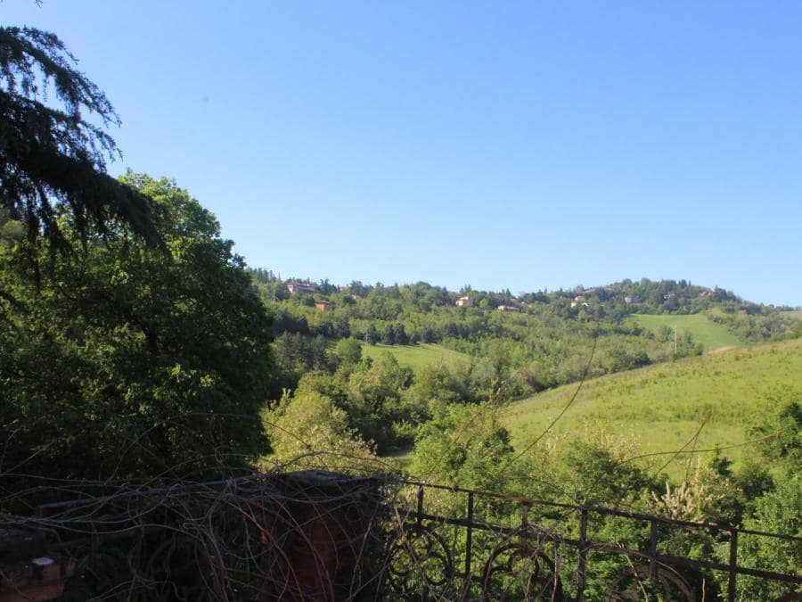 La vista dalla Sala della Torretta di Villa Bella