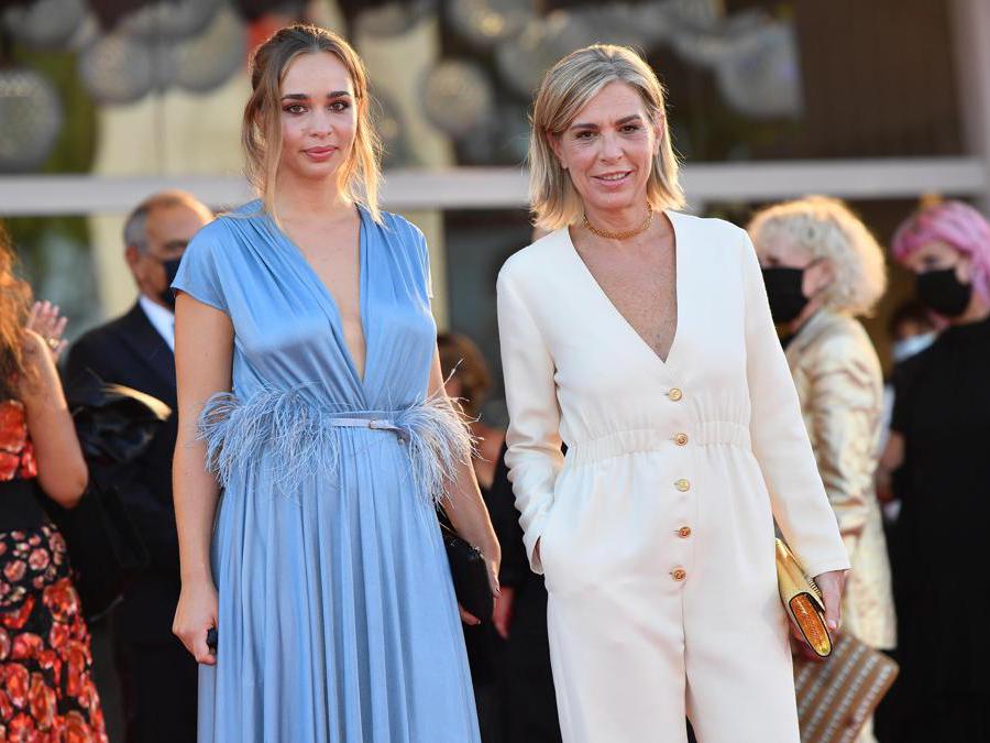 Francesca Comencini con la figlia Camille (ANSA/ETTORE FERRARI)
