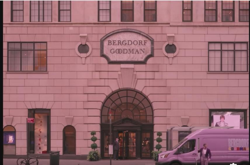 Bergdorf Goodman ha lanciato un video ispirato al cinema di Wes Anderson 