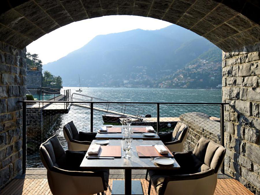 Il ristorante con vista Berton al Lago