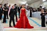 Salma Hayek in Gucci (Photo by ANGELA WEISS / AFP)