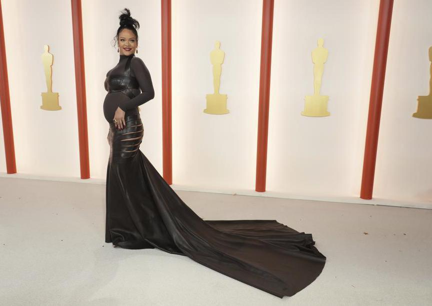 Rihanna in Alaia 