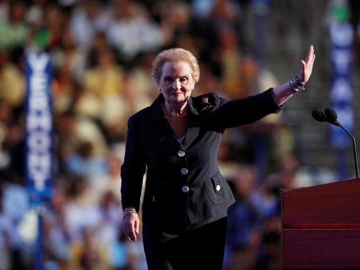 Addio a Albright, prima donna segretario di Stato Usa