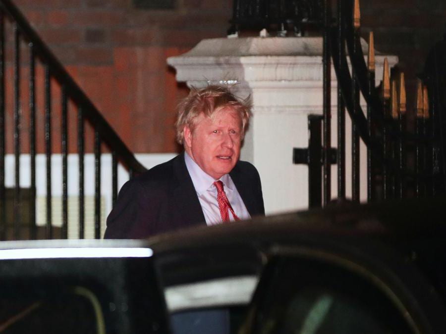 Il primo ministro britannico  Boris Johnson  (Reuters/Lisi Niesner)