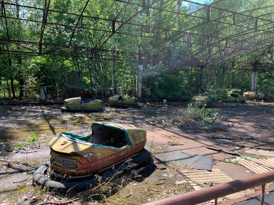 L'autoscontro del parco divertimenti di Pripyat
