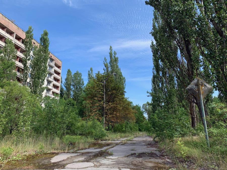 Una via di Pripyat