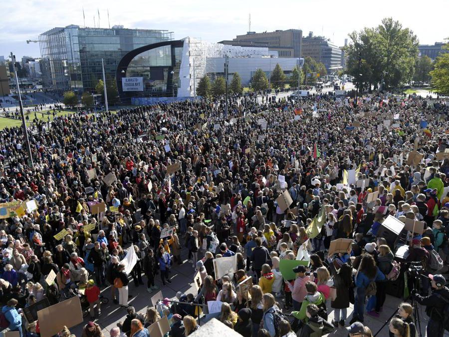 Helsinki, Finlandia, 27 settembre 2019. (Markku Ulander/Lehtikuva via AP)