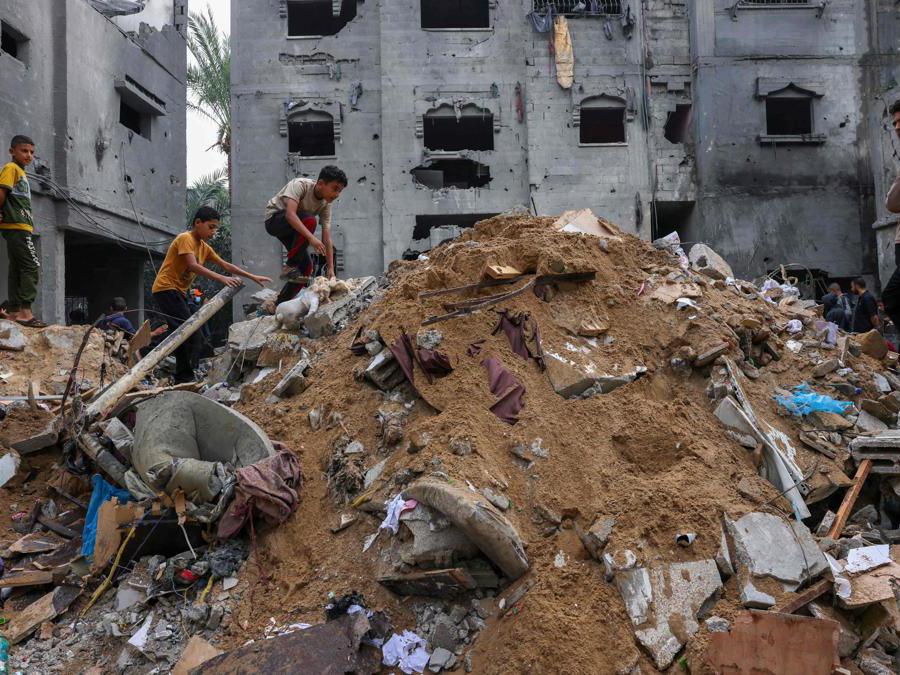 (Photo by Mohammed ABED / AFP)