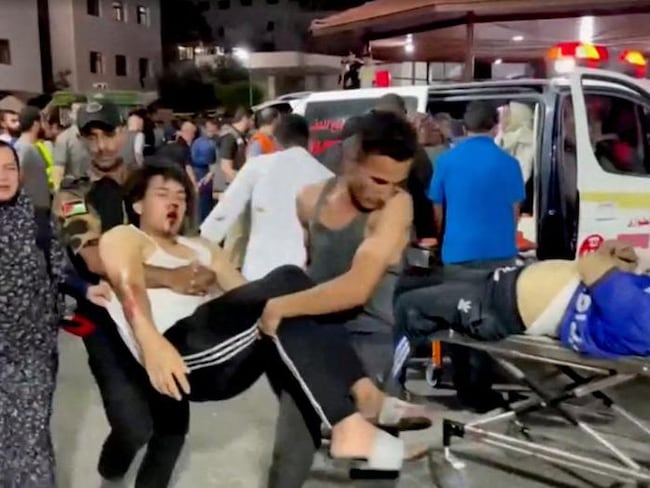 Gaza, ospedale colpito: morti, feriti e distruzione