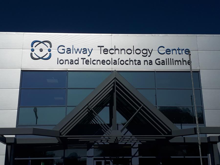 La sede del Galway Technology Centre, l'incubatore di start up nella città di Galway, nel sud ovest dell'Irlanda