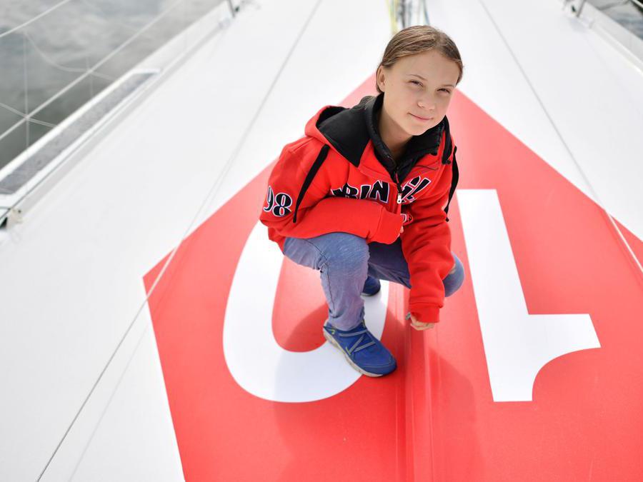 Greta Thunberg. (Photo by Ben STANSALL / AFP)