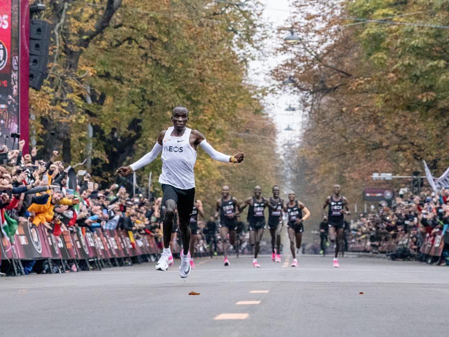 (Jed Leicester/The INEOS 1:59 Challenge via AP)