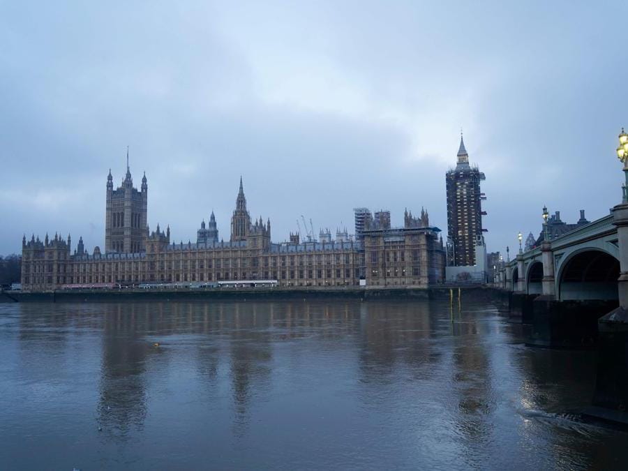 Il Parlamento Britannico  (Niklas Halle'n/Afp)