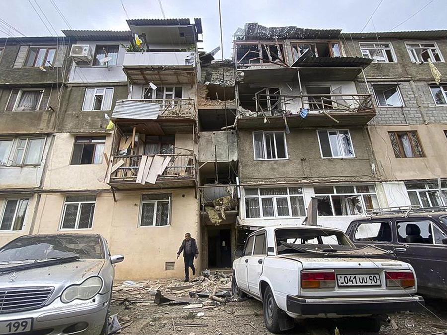 (AP Photo/Siranush Sargsyan) Associated Press/LaPresse 