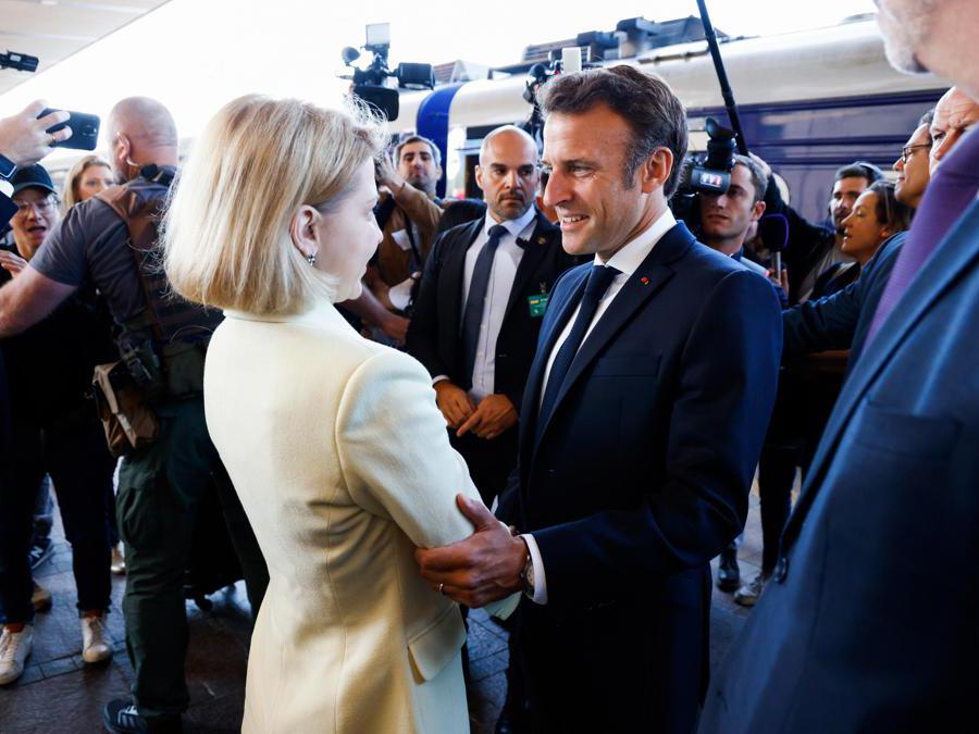 Emmanuel Macron (EPA/LUDOVIC MARIN)