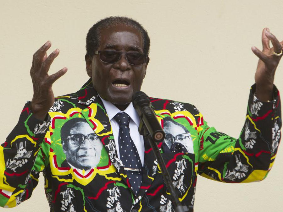 17 dicembre 2016, il presidente dello Zimbabwe Robert Mugabe. (AP Photo/Tsvangirayi Mukwazhi, File)
