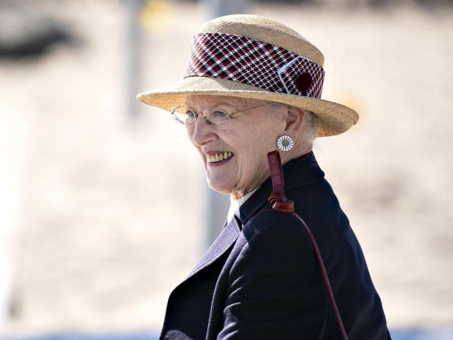 2021 - La Regina Margrethe II di Danimarca a Thisted, Danimarca, 30 agosto. (EPA/Henning Bagger)