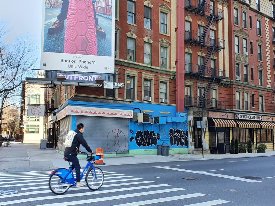 Broome Street a Soho deserta